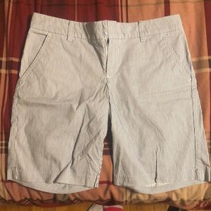 Blue/white shorts worn only twice